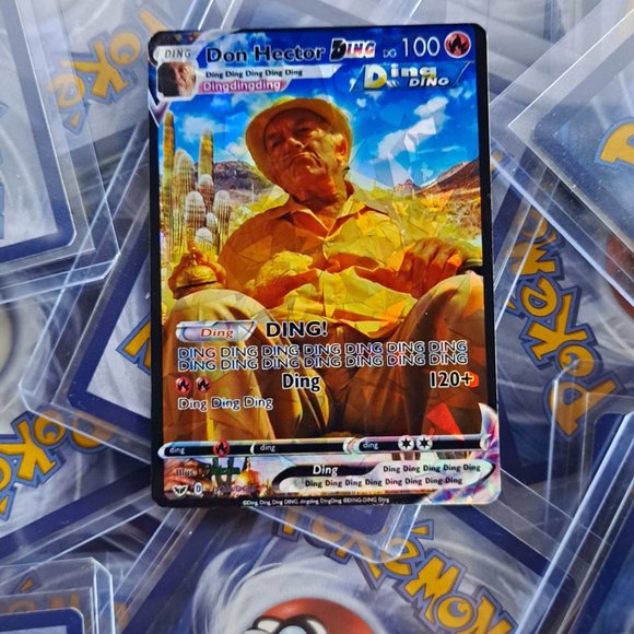 Breaking Bad - Hector Salamanca Pokemon Card - Picture 1 of 8